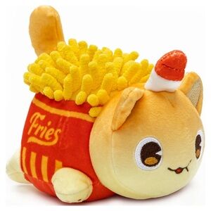 APHMAU MeeMeows French Fry Surprise Cat Plush Toy 6”